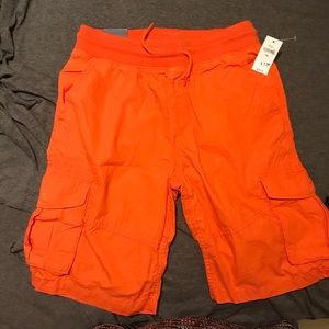 Boys size xl shirt and xxl elastic cargo shorts.